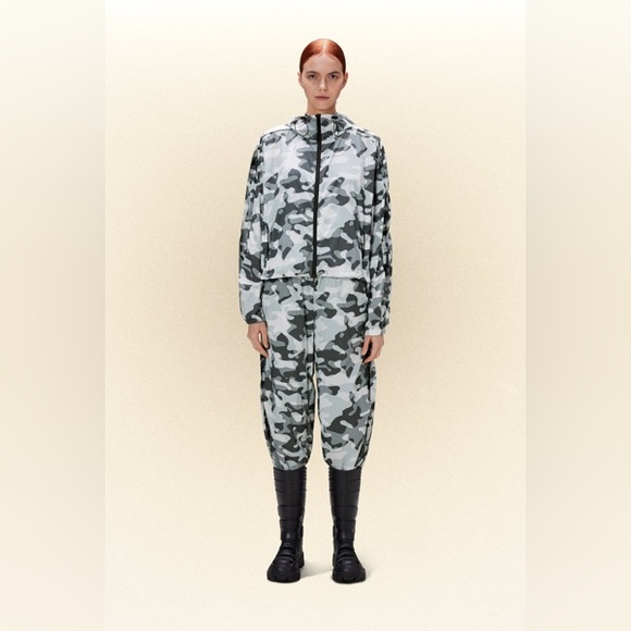 RAINS Naha Camo Nylon Pants - Picture 2 of 16